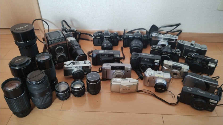 ★中古★Canon,Nikon,Nikomat,PENTAX,FUJINON,FUJICA,Olympus,SIGMA,Kenkoなど カメラ、レンズ等まとめて ジャンク品_1