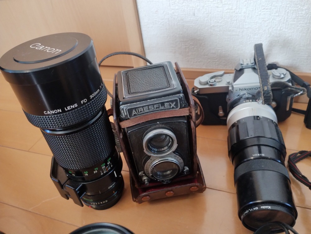 ★中古★Canon,Nikon,Nikomat,PENTAX,FUJINON,FUJICA,Olympus,SIGMA,Kenkoなど カメラ、レンズ等まとめて ジャンク品_2
