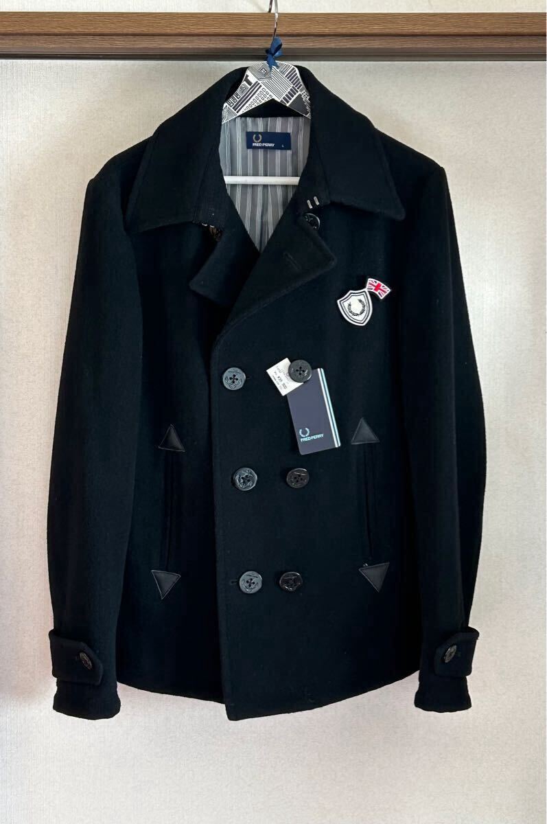 美品】フレッドペリー Fred Perry Pコート ピーコート F2232 メルトン