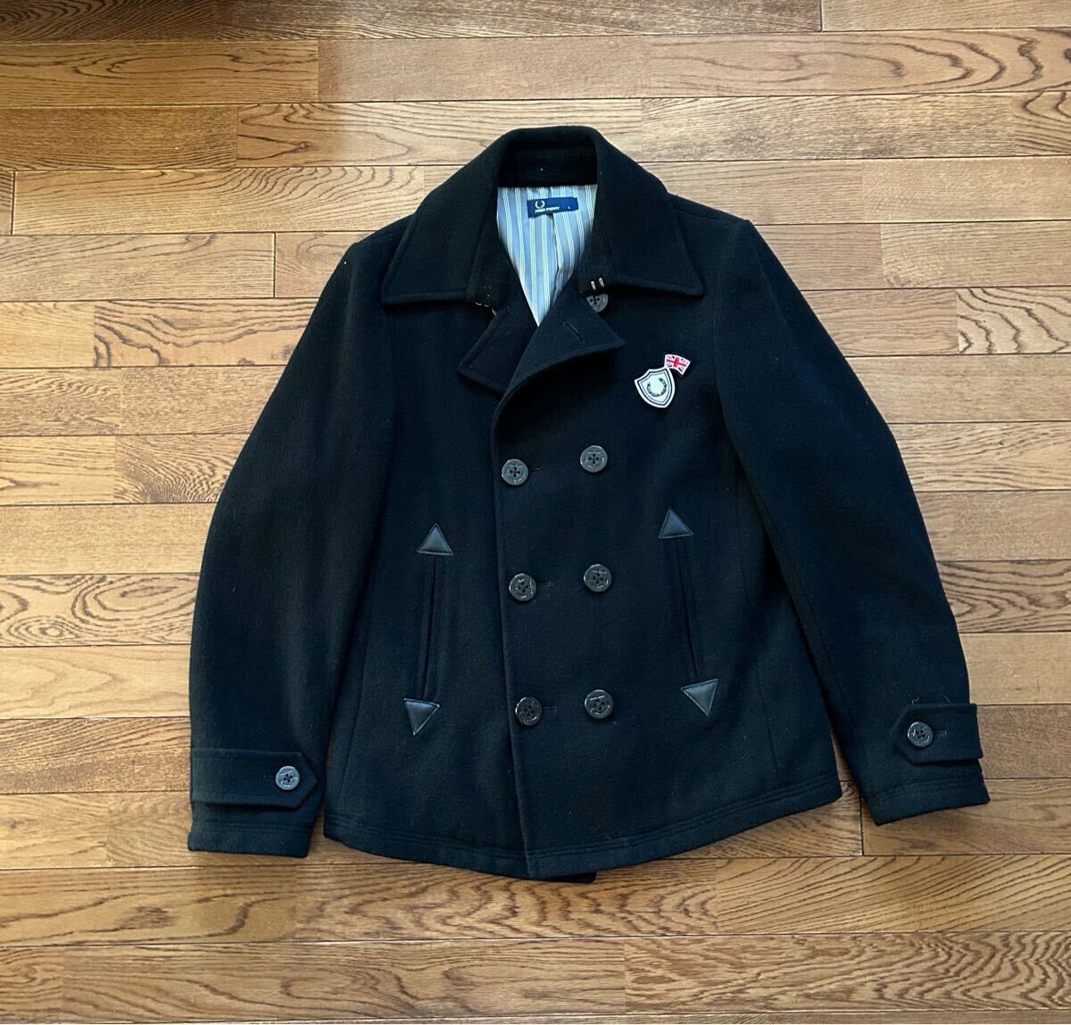 美品】フレッドペリー Fred Perry Pコート ピーコート F2232 メルトン