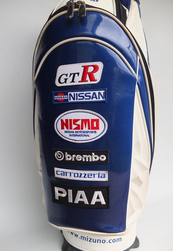 ミズノ Mizuno ワールドモデル キャディバッグ プロモデル 45CM07010 Nissan スカイラインR32 GT-R NISMO Brembo PIAA_3