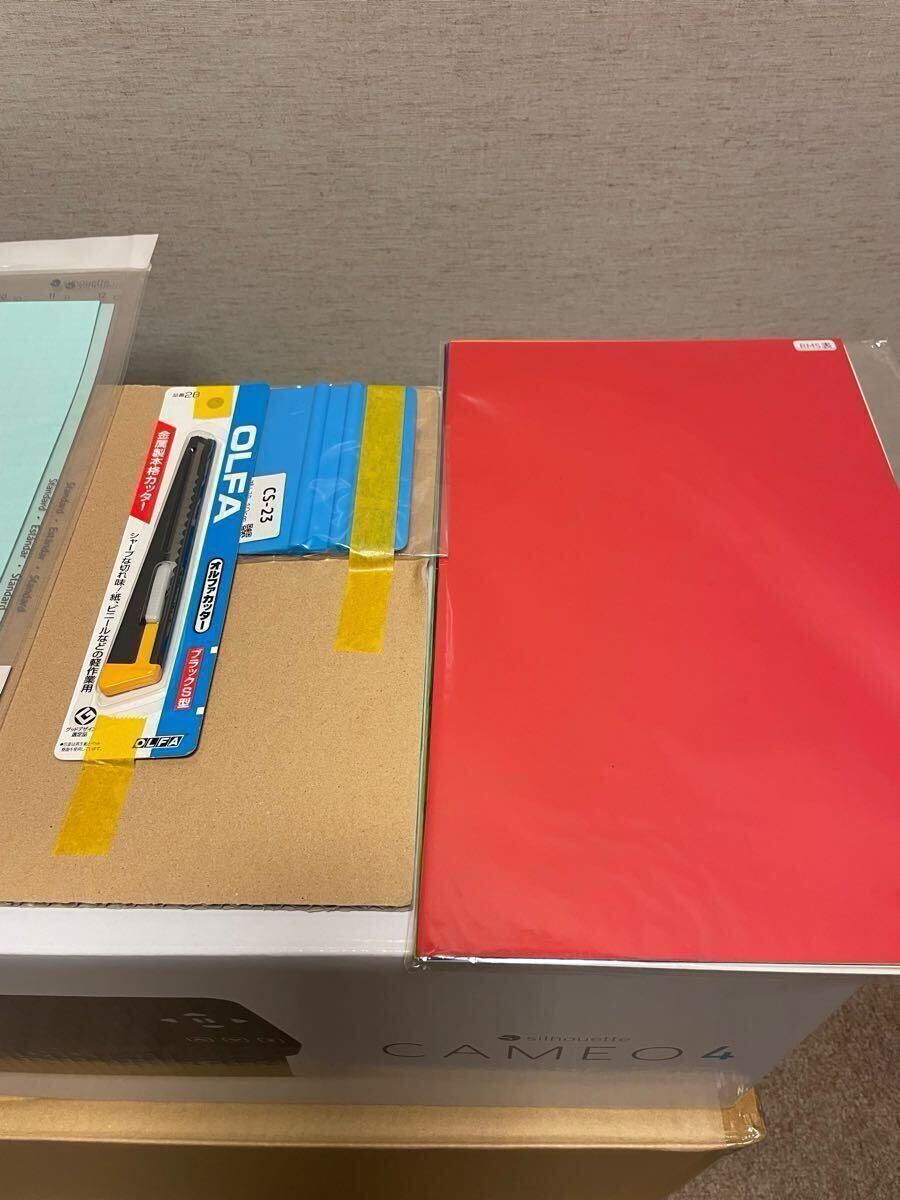 Silhouette CAMEO 4 ホワイト おまけ多数 Silhouette Cameo 4 Bundle