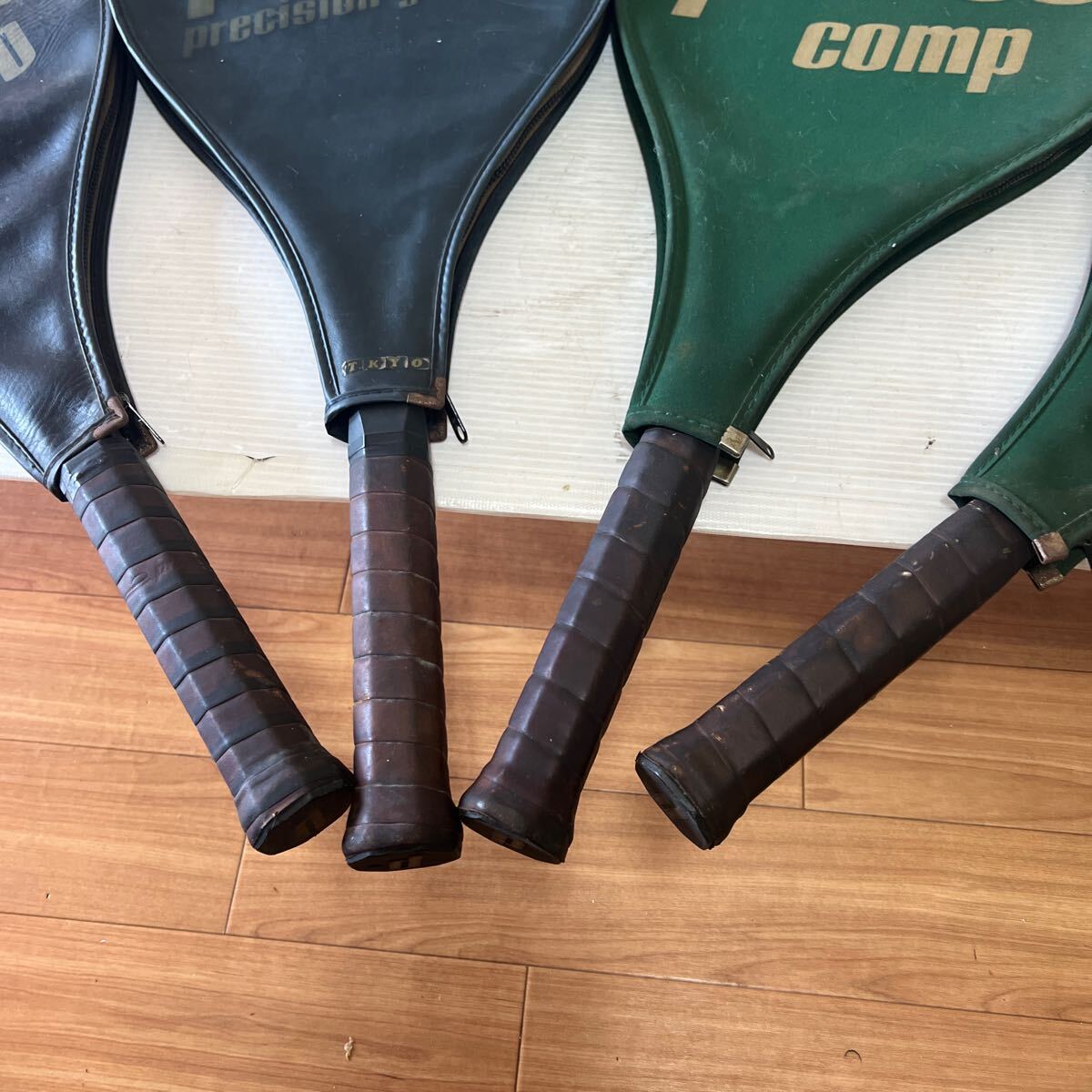 princeプリンス comp graphite comp グラファイト コンポ ケース付 テニスラケット4点まとめて ソフトケース付き_4