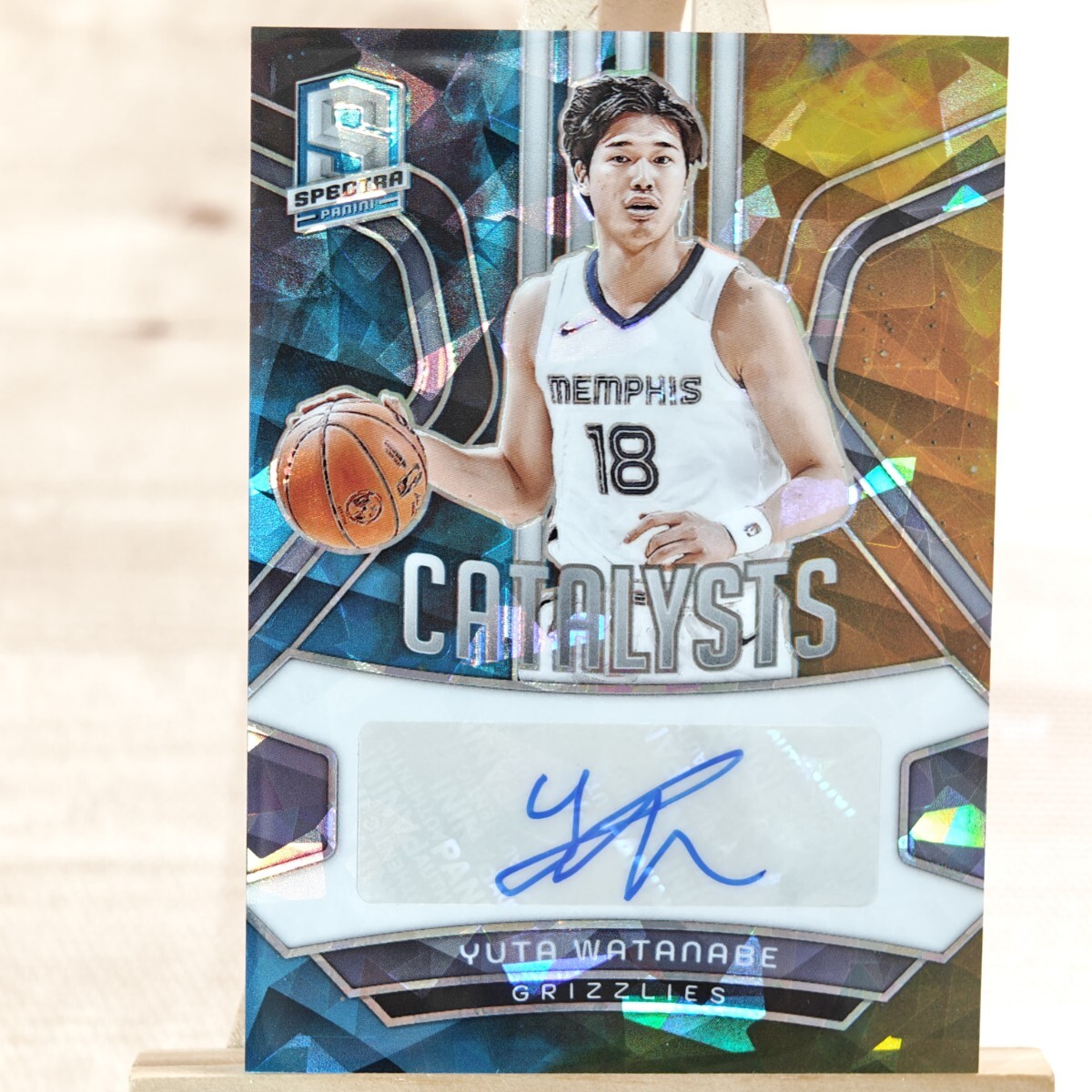 49枚限定 渡邊雄太 2023-24 Panini Spectra Catalysts Yuta Watanabe