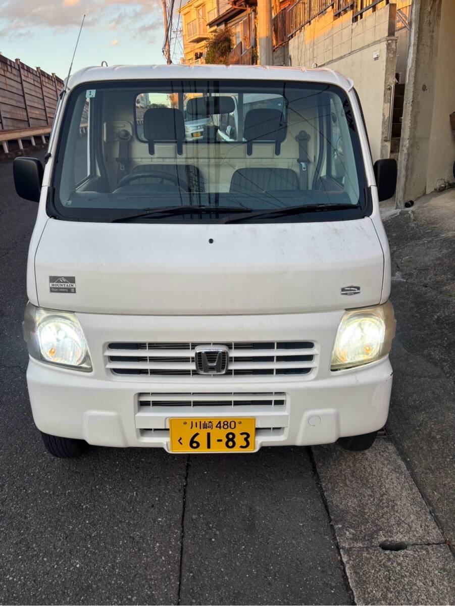ホンダ　アクティトラック　2000年　約60，000km 車検2年 新しいバッテリー　すぐに乗車可能！