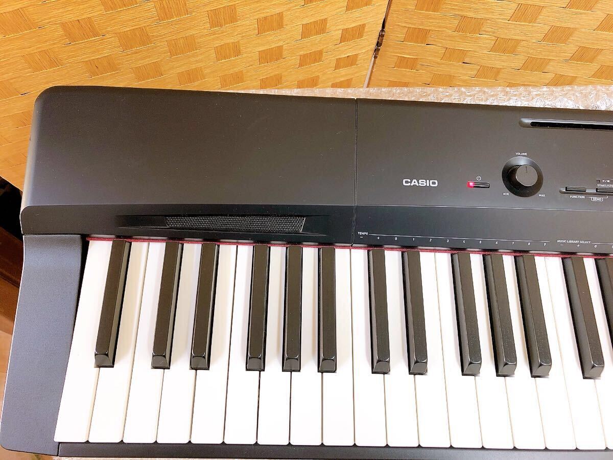 【引取限定】CASIO カシオ Privia プリビア PX-160BK 電子ピアノ キーボード 2019年製 88鍵盤 楽器 ブラック 中古 茨城県 エリア限定_3