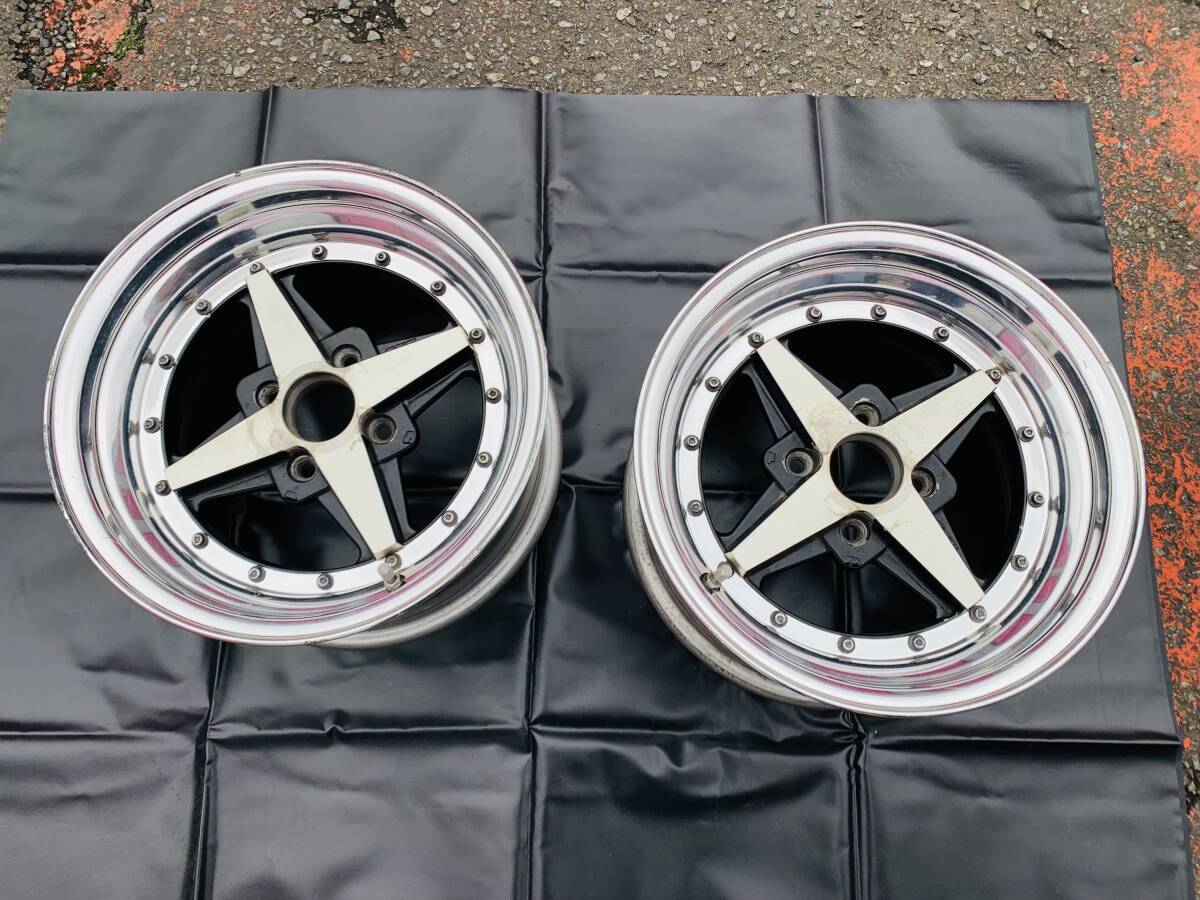 ワーク エクイップ 01 14インチ 7.5JJ ＋16 PCD100 4H 2本 WORK EQUIP