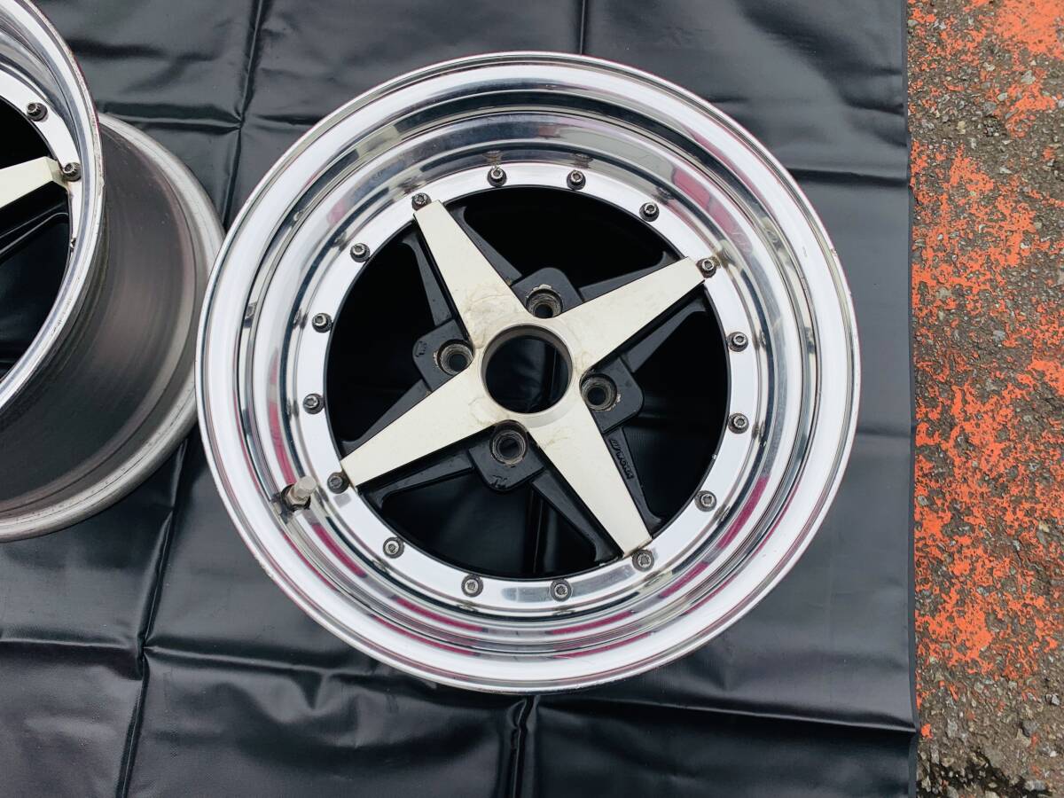 エクイップ01 14インチ 7j PCD100 ワーク エクイップ 01 14インチ 7.5JJ ＋16 PCD100 4H 2本 WORK EQUIP