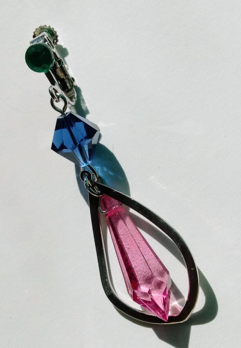 即決　未使用　新品　コスプレ衣装小物　マクロスフロンティア　シェリル　イヤリング　片耳　1個　マクロスF　コスプレ小物　アクセサリー_1