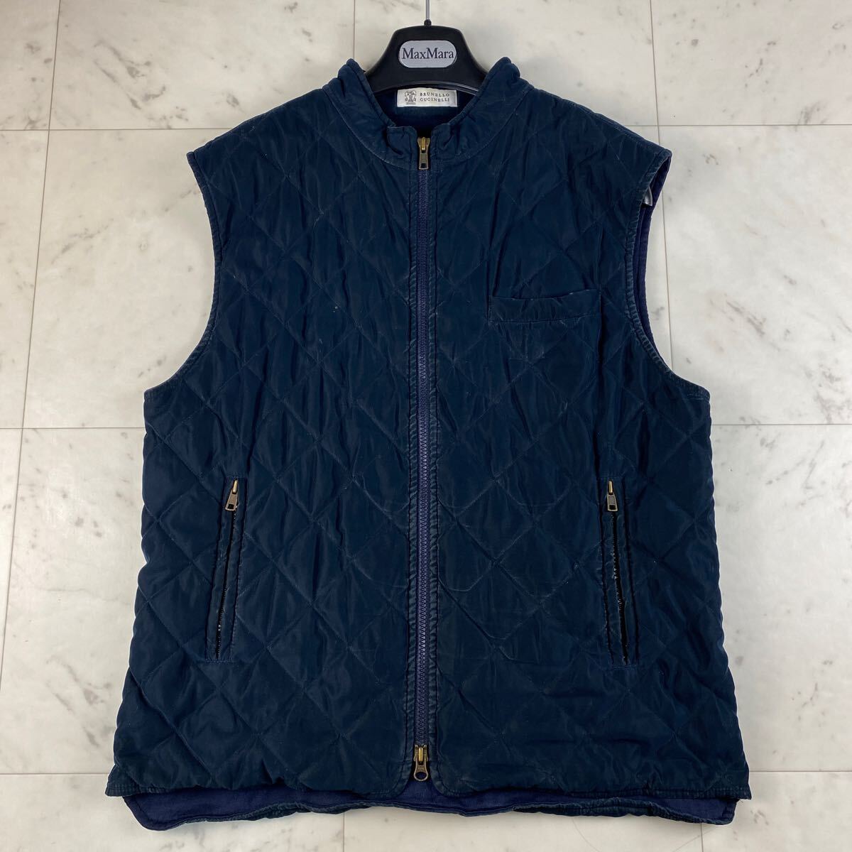 希少L〜XL相当◎BRUNELLO CUCINELLI ブルネロクチネリ キルティング