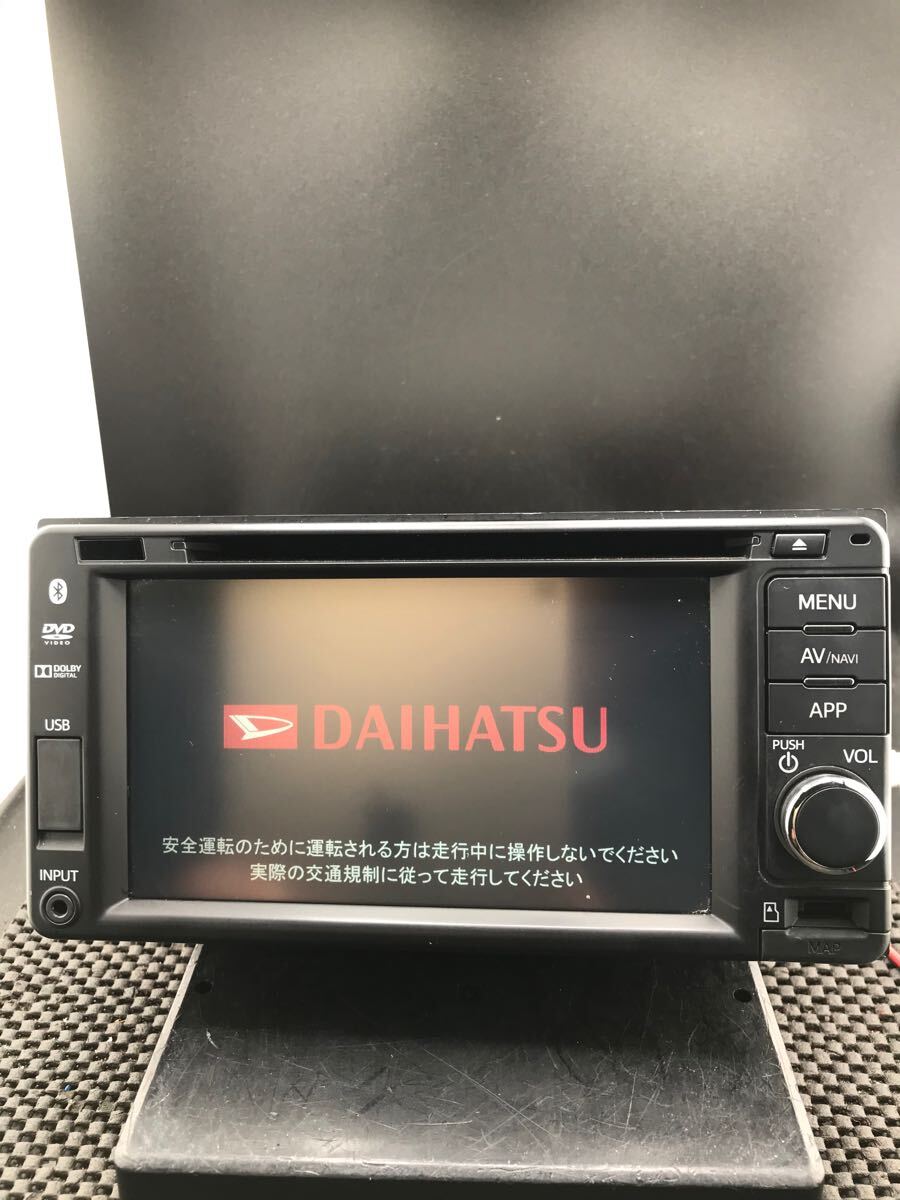 売切☆ダイハツ純正ナビ クラリオン QY-1032 DVD、Bluetooth