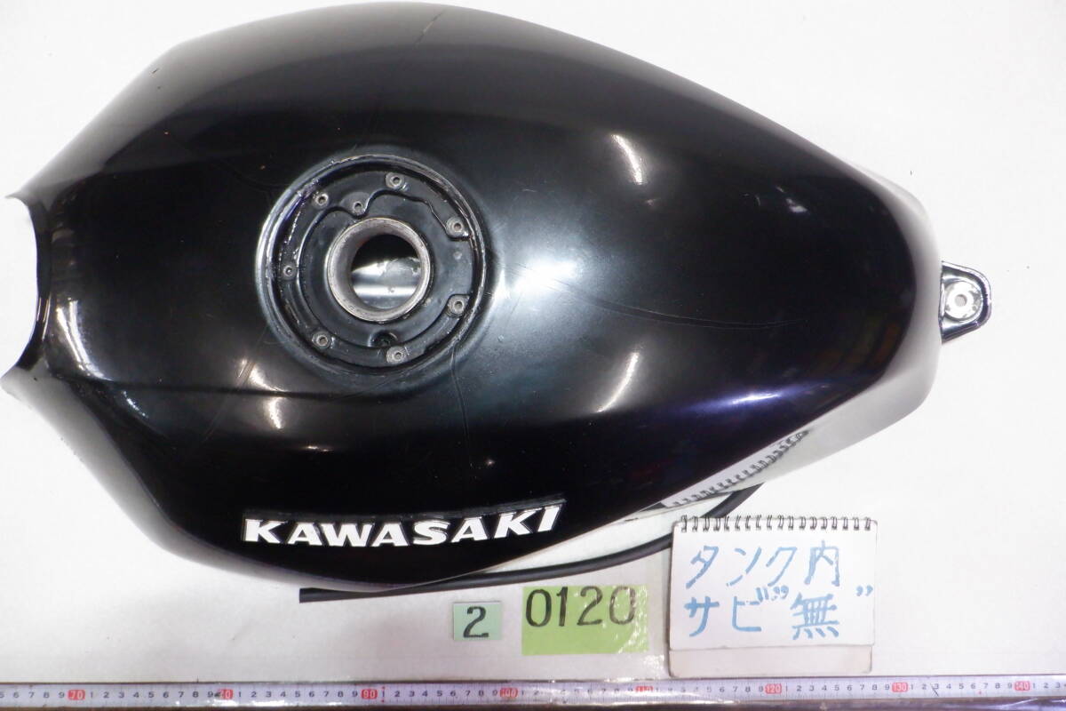 バリオス「タンクの穴埋めと塗装後の磨き作業」 KAWASAKI | ウェビック