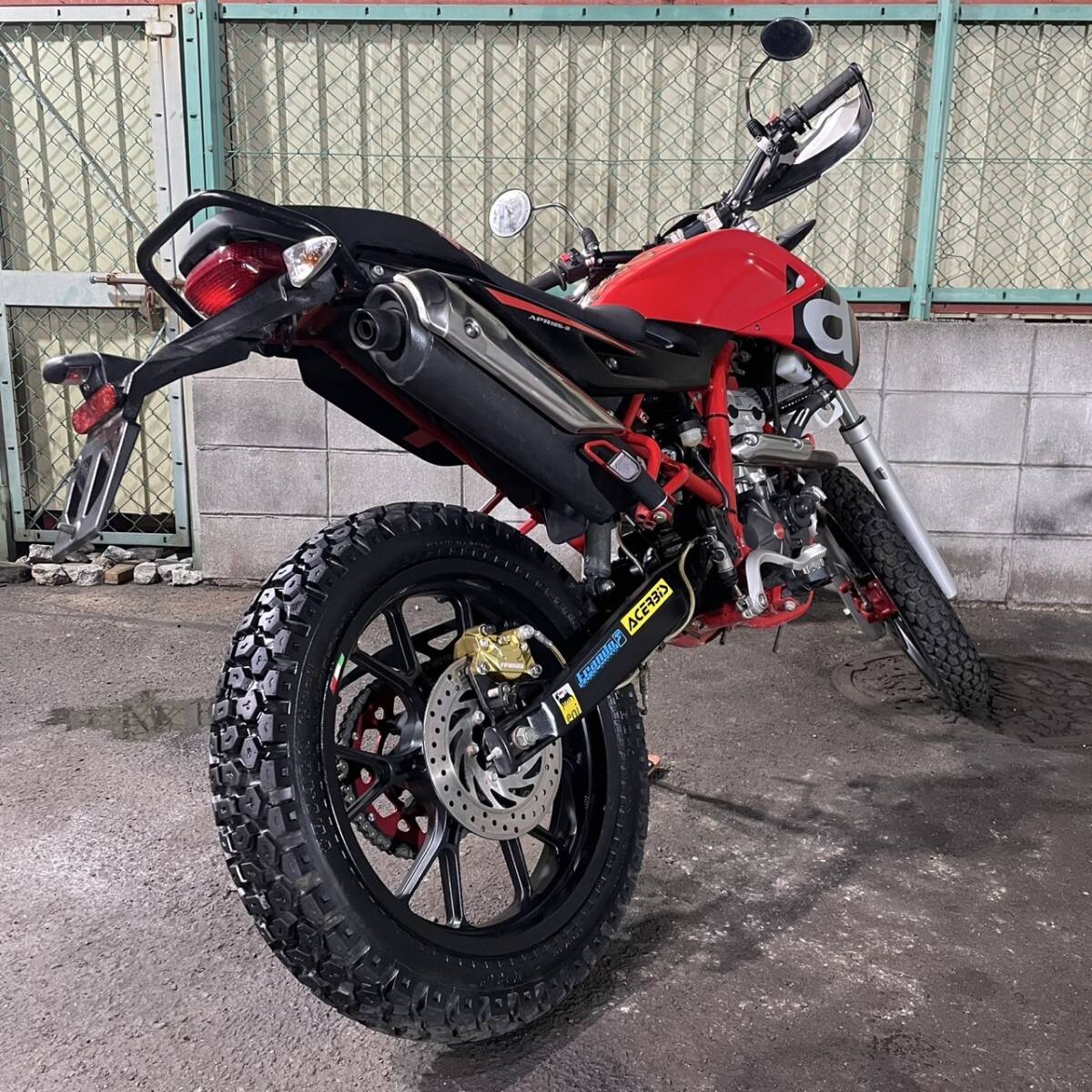 アプリリア　STX　Cafe125　1251㎞　エンジン実働　125㏄　書類あり 大阪より 売り切り_2