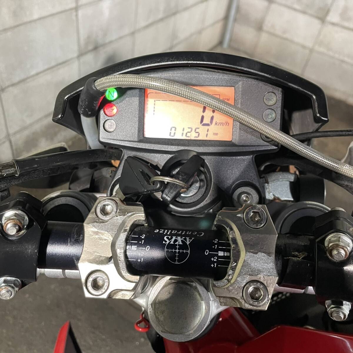 アプリリア　STX　Cafe125　1251㎞　エンジン実働　125㏄　書類あり 大阪より 売り切り_3