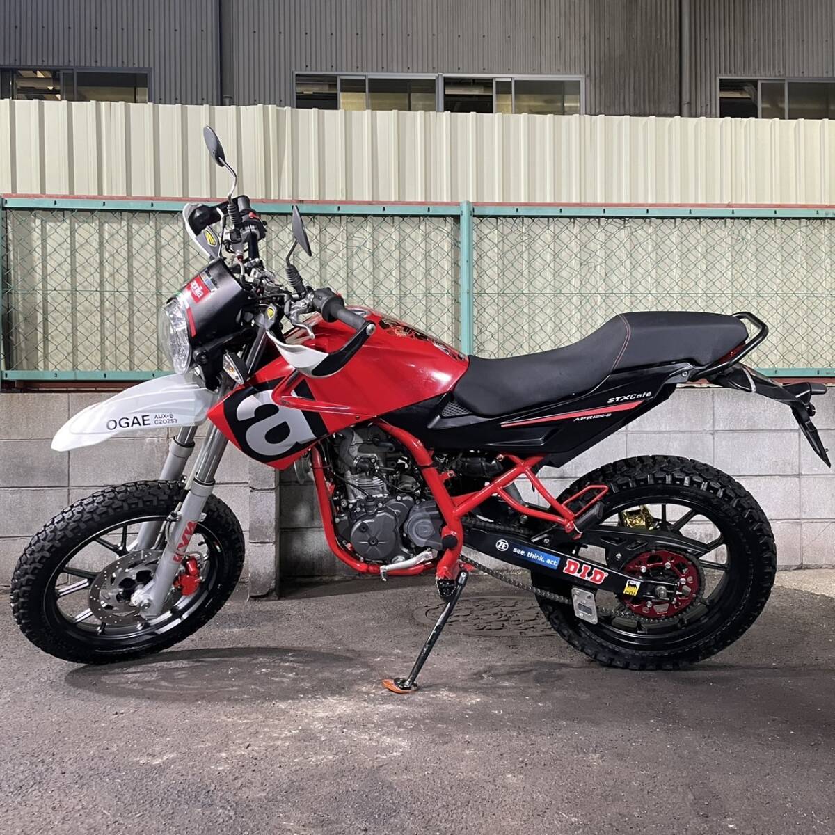 アプリリア　STX　Cafe125　1251㎞　エンジン実働　125㏄　書類あり 大阪より 売り切り_8