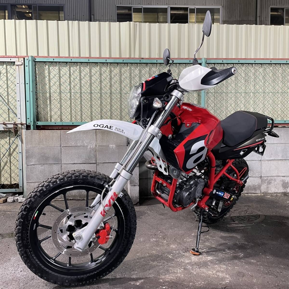 アプリリア　STX　Cafe125　1251㎞　エンジン実働　125㏄　書類あり 大阪より 売り切り_9