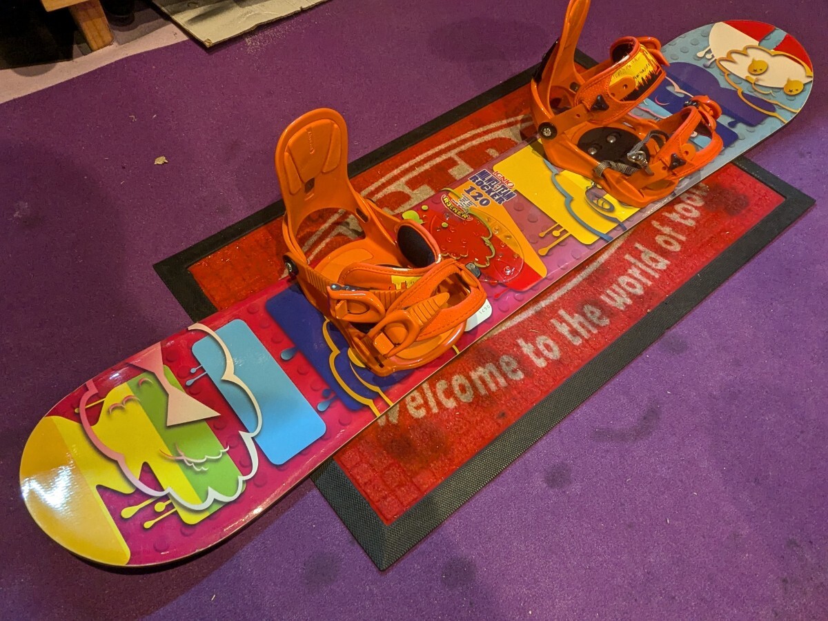 IGNIO キッズ スノーボード 120cm ビンディング付き IGNIO イグニオ スノーボード 120cm キッズ 子供用スノーボード