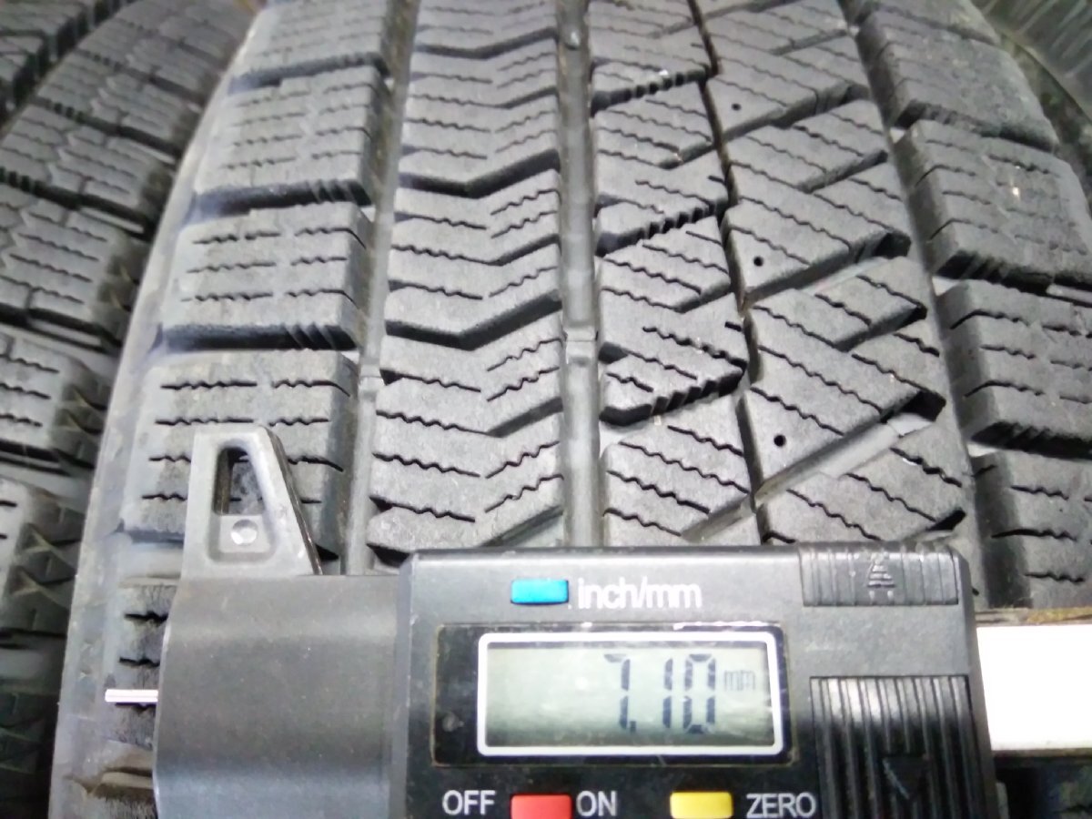 CH051■165/55R15 75Q　4本価格　BRIDGESTONE BLIZZAK VRX2　送料無料 冬 ’20年 8分山 ワゴンR ムーヴ N-BOX デイズ スペーシア_3