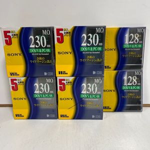 ☆未開封美品 5枚入り4個セット 合計20枚 128MB2枚 SONY ソニー 5EDM-230CDF MO 230MB ウ