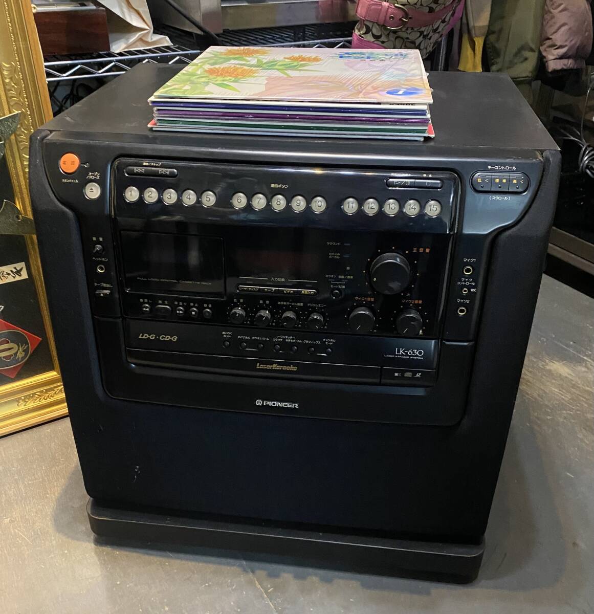 ☆pioneerパイオニア☆コンパチブル レーザーディスクプレーヤーCLD