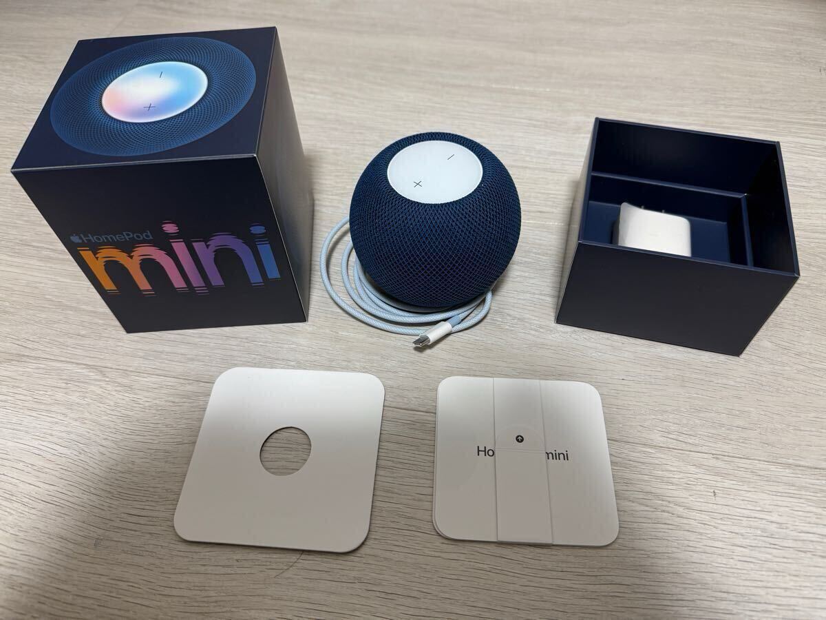【美品】Apple Pod mini ブルー 充電器付き 美品】Apple Pod mini ブルー 充電器付き Buy HomePod mini - Blue - Apple