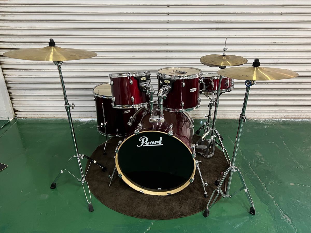 Pearl バスドラム パール FORUM フォーラム 22インチ タムホルダー付き 