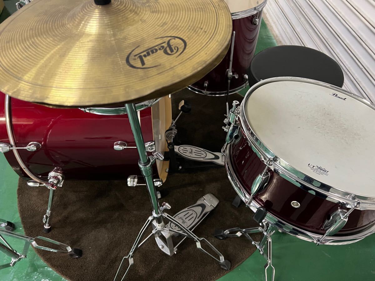 Pearl バスドラム パール FORUM フォーラム 22インチ タムホルダー付き 