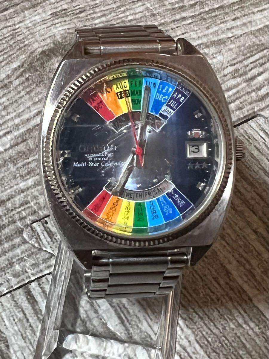 ORIENT EU04-CO CA AUTOMATIC 21 JEWELS Multi-Year Calendar 動作不良_1