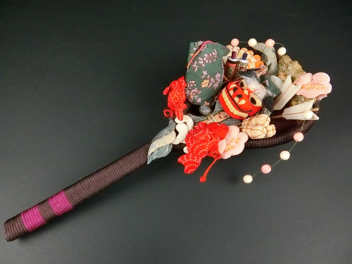 ちりめん細工　獅子舞 ちりめん細工 獅子舞 飾り 裁縫、刺繍 ホビー、カルチャー 【公式通販】