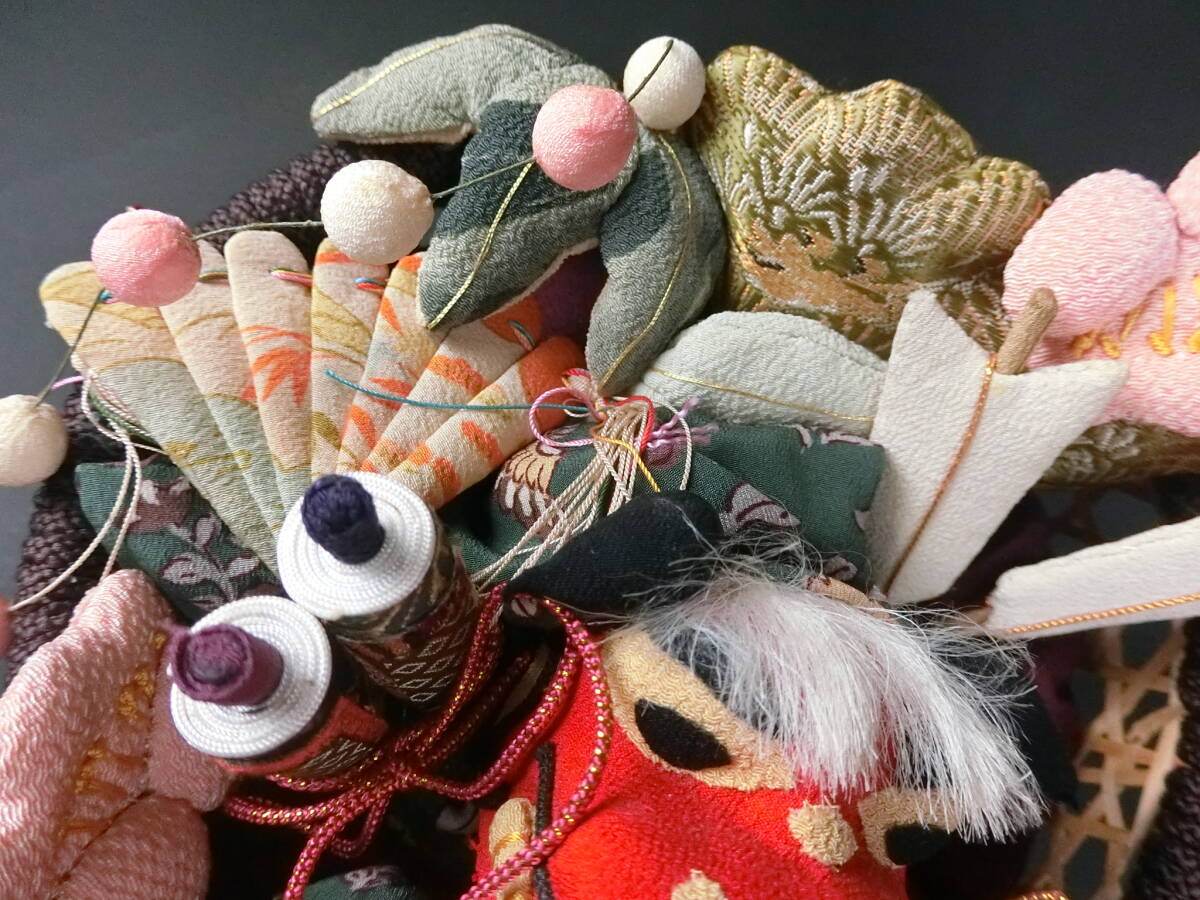 ちりめん細工 獅子舞 飾り 裁縫、刺繍 ホビー、カルチャー 【公式通販】