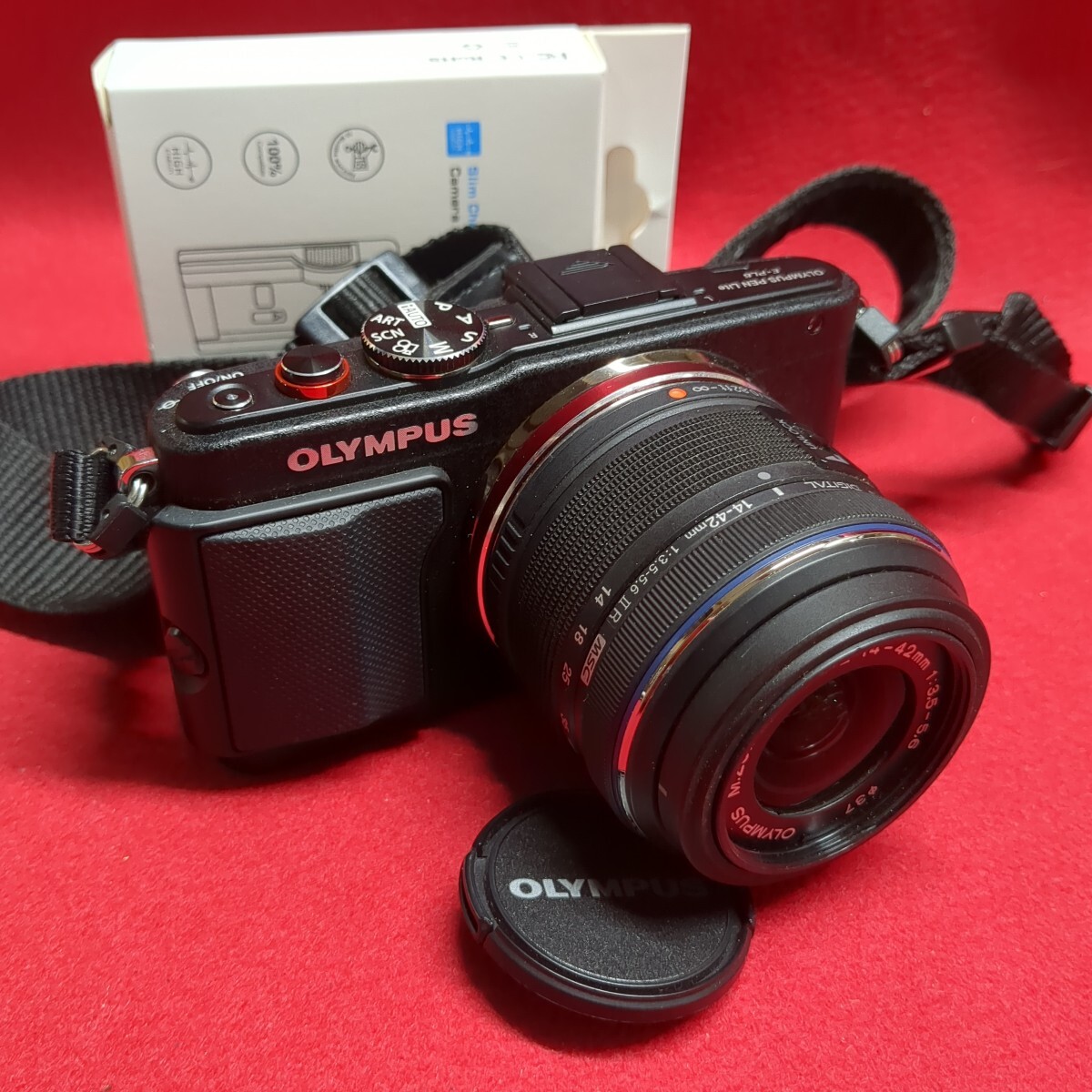 E-PL6 Lite PEN OLYMPUS ブラック ボディ ミラーレス一眼 