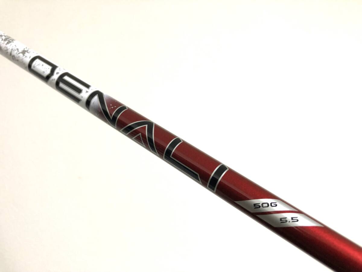 ③ 美品 最新 タイトリスト スリーブ付 PROJECT X DENALI RED 50 5.5