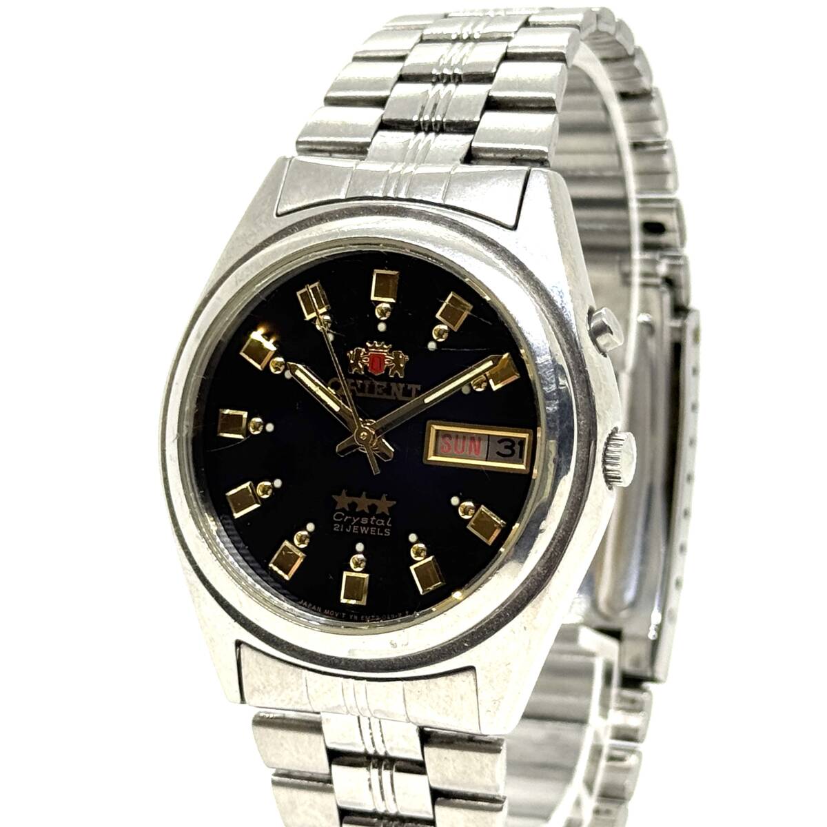 ORIENT オリエント EM6Q-C0-A スリースター 自動巻き メンズ腕時計 