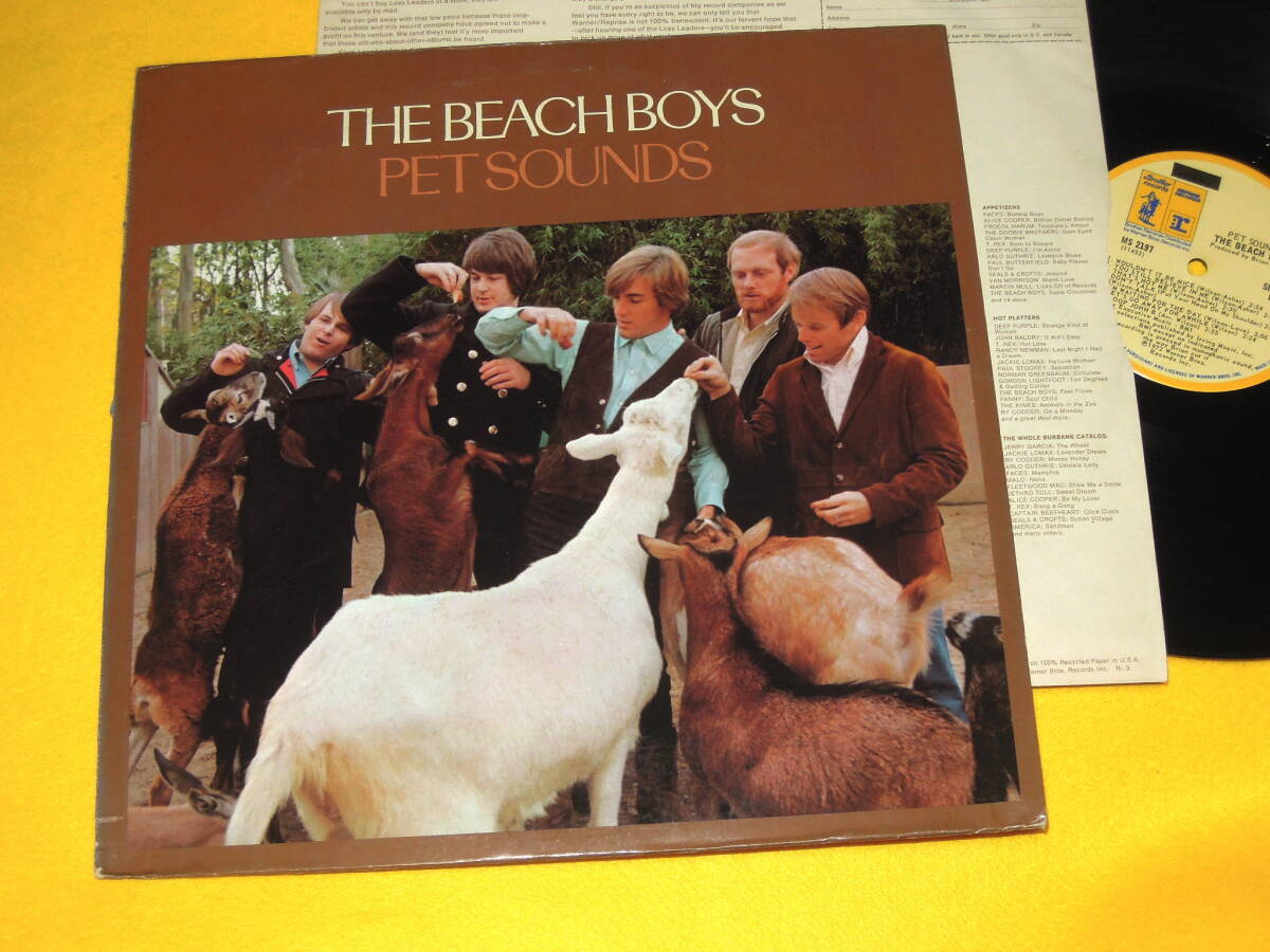Beach Sounds Pet Boys モノラル The 初版虹色 BEACH トゥデイ 稀少 