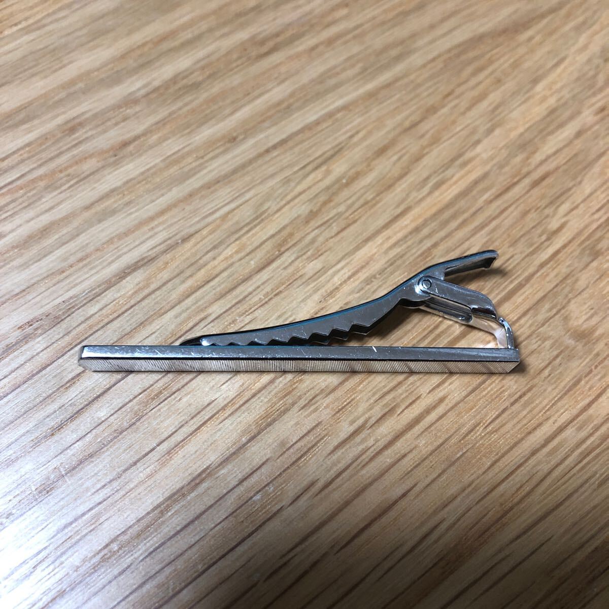 ネクタイピン ビジネス 紳士 アクセサリー シルバー系_1