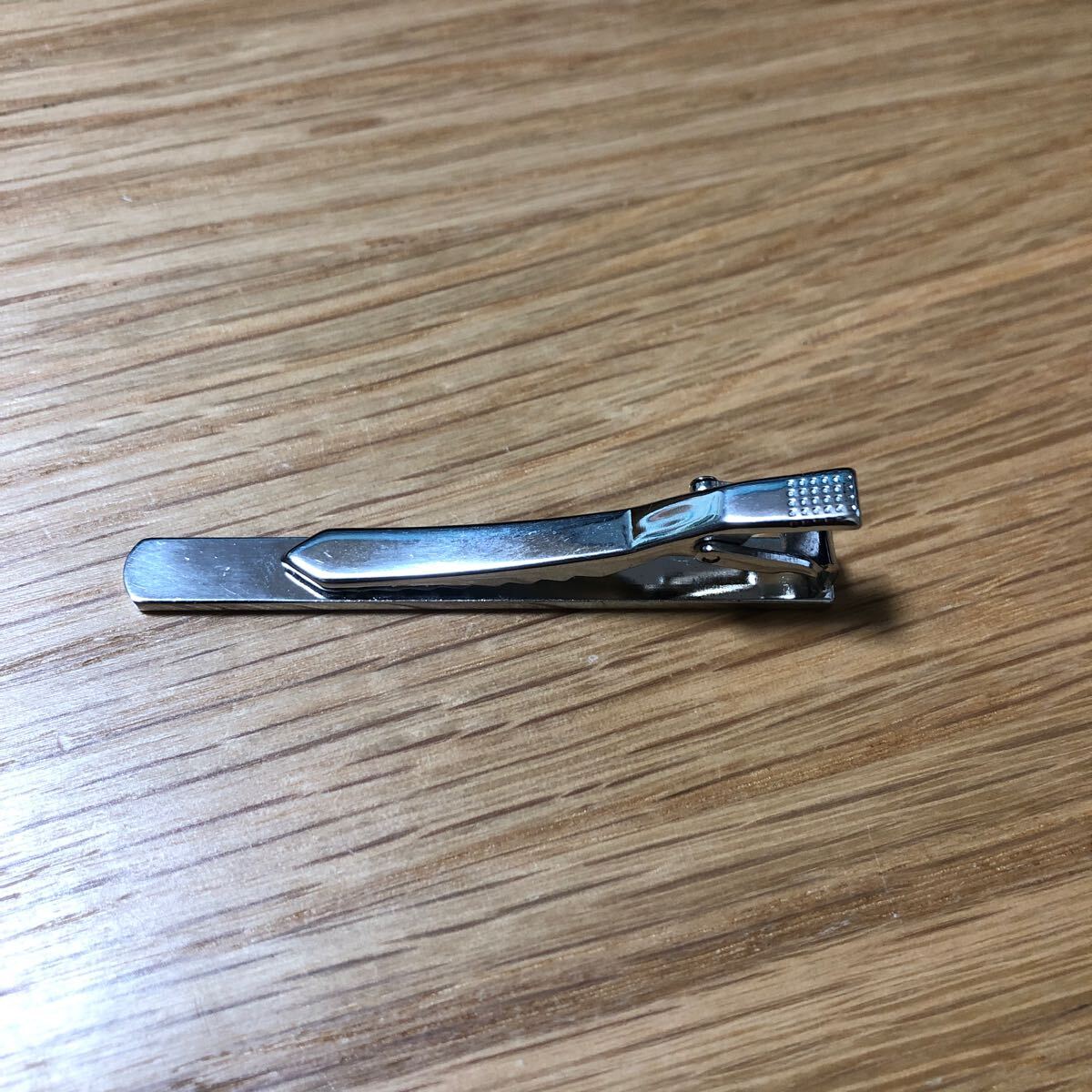 ネクタイピン ビジネス 紳士 アクセサリー シルバー系_4