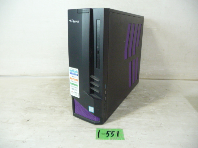 1-551♀GTUNE デスクトップPC Win10 corei7-7700 BC-GTUNE77G16D1
