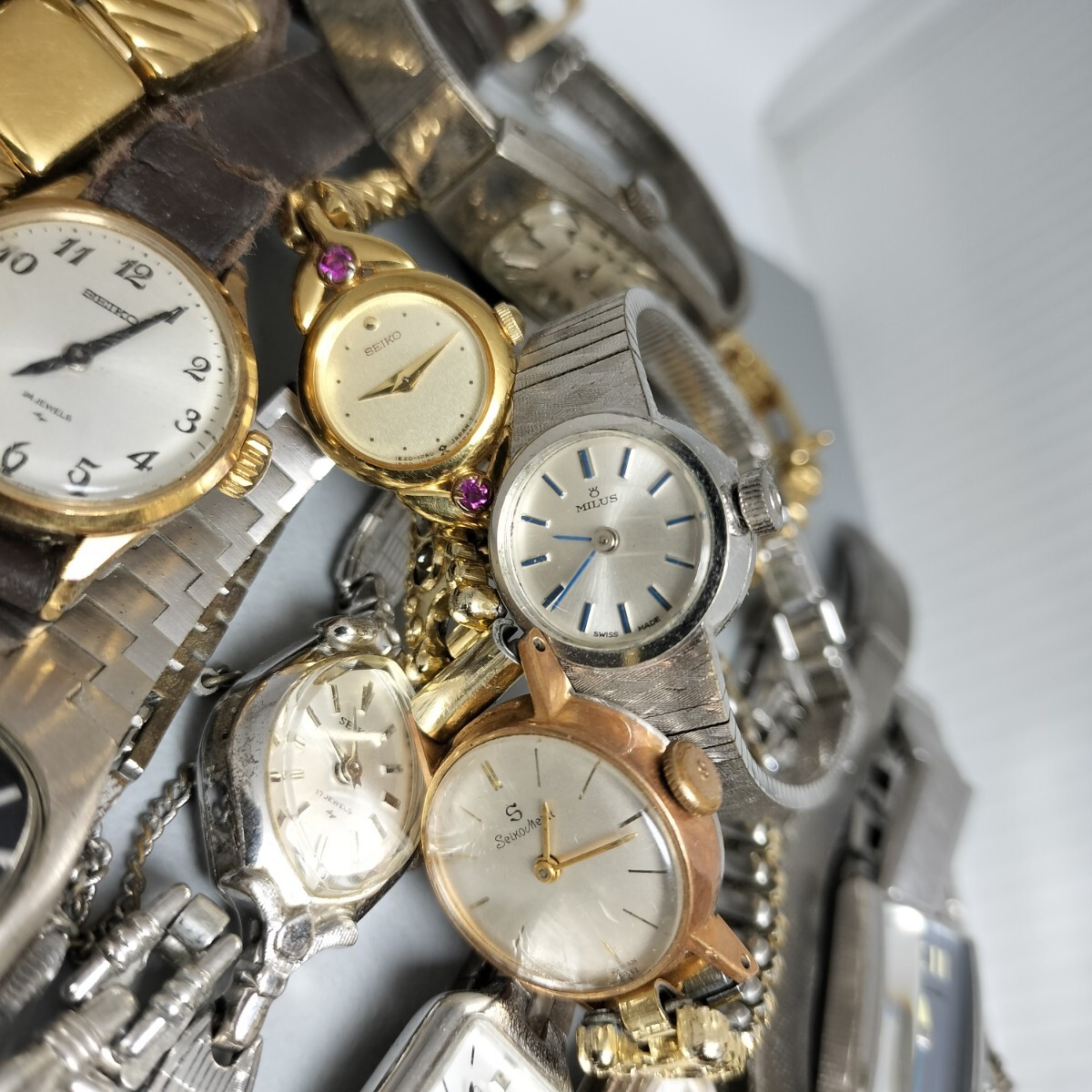 29番 ジャンク品 未整備品 婦人用 レディース 腕時計セット セイコー 