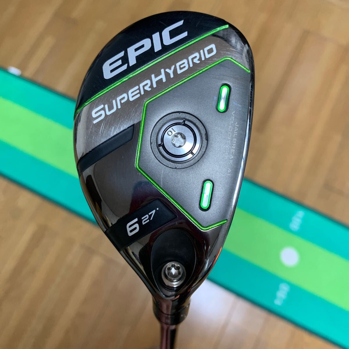 超レア！キャロウェイ EPIC SUPERHYBRID 6U27度Sシャフト CALLAWAY