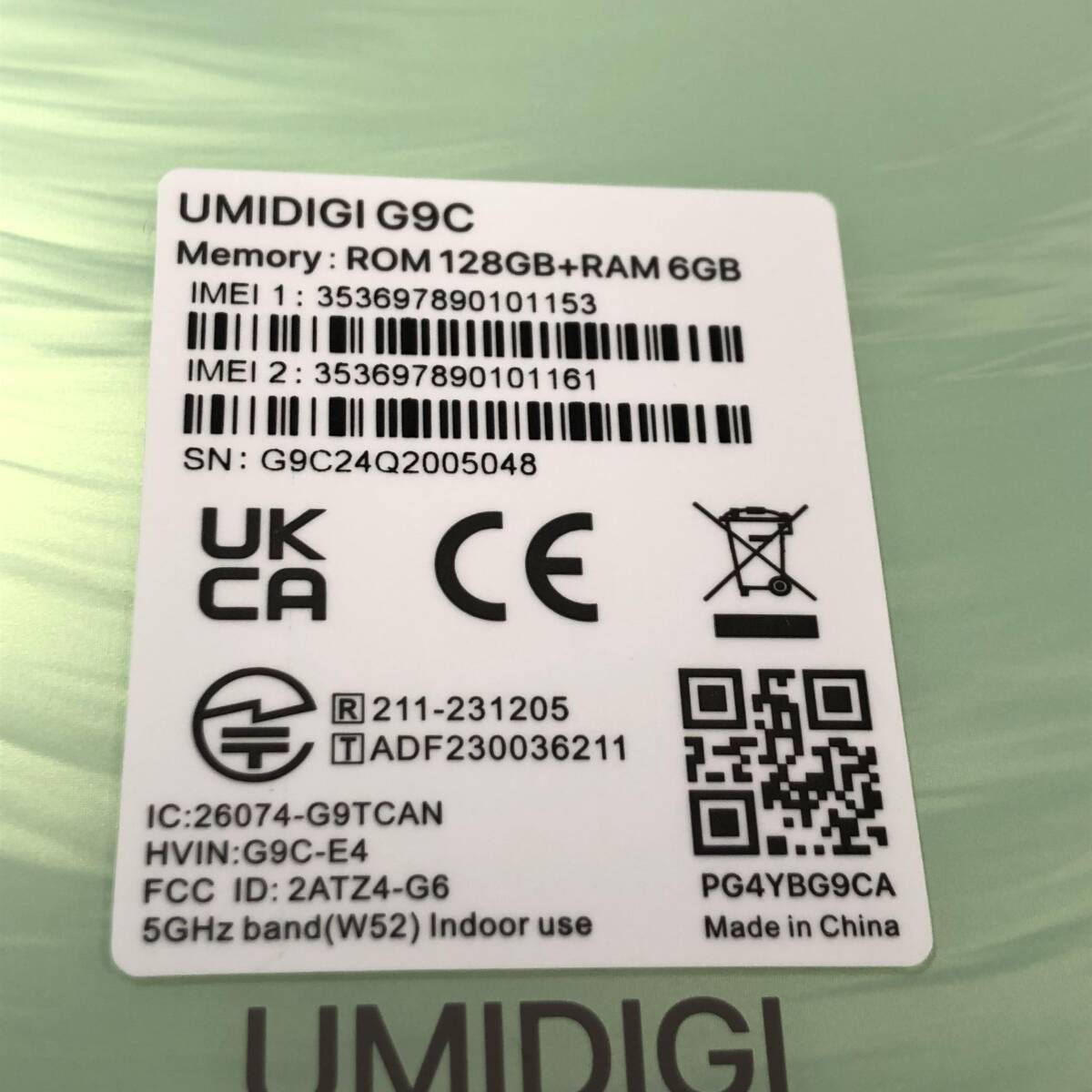 現状品 UMIDIGI G9C スマートフォン Android 14 スマホ 本体 6GB/128GB SIMフリー (au系使用不可) UMIDIGI G9C 本体 12GB Yahoo!オークション ROM⁄1TB拡張