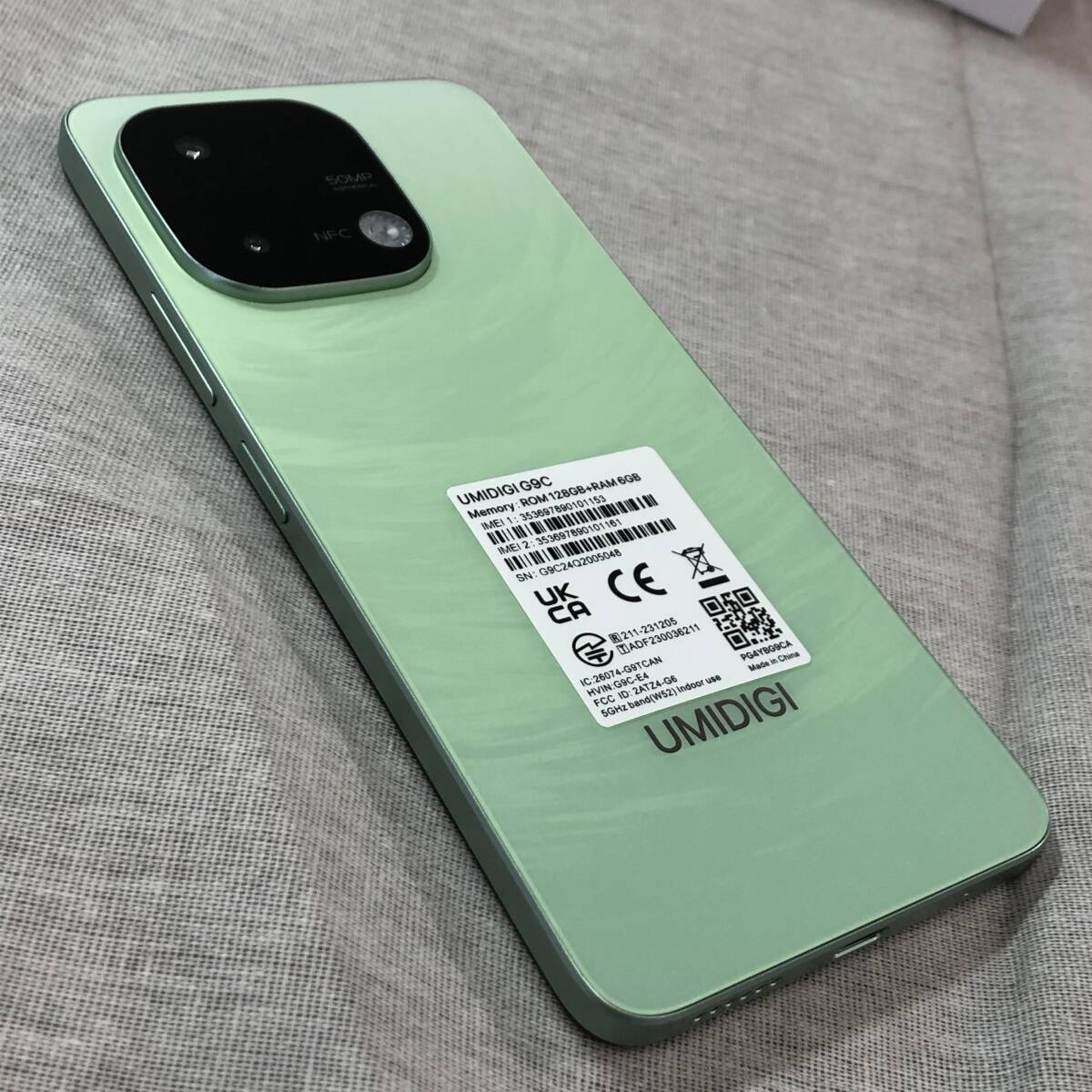 現状品 UMIDIGI G9C スマートフォン Android 14 スマホ 本体 6GB/128GB SIMフリー (au系使用不可) UMIDIGI G9C 本体 12GB Yahoo!オークション ROM⁄1TB拡張