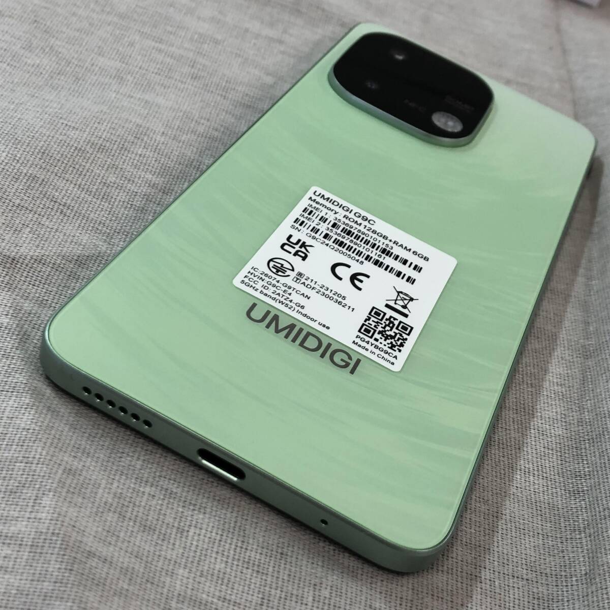 現状品 UMIDIGI G9C スマートフォン Android 14 スマホ 本体 6GB/128GB SIMフリー (au系使用不可) UMIDIGI G9C 本体 12GB Yahoo!オークション ROM⁄1TB拡張