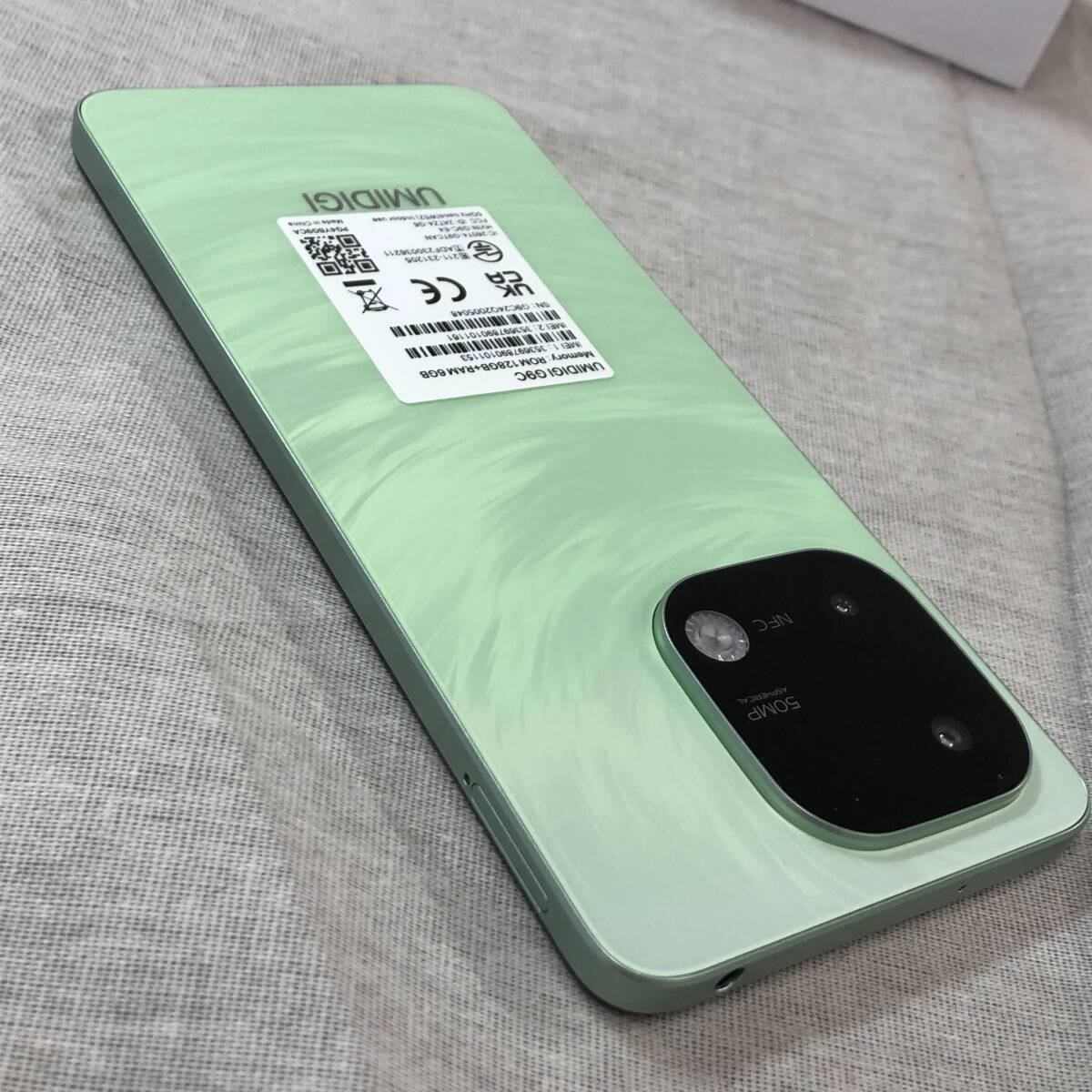 現状品 UMIDIGI G9C スマートフォン Android 14 スマホ 本体 6GB/128GB SIMフリー (au系使用不可) UMIDIGI G9C 本体 12GB Yahoo!オークション ROM⁄1TB拡張