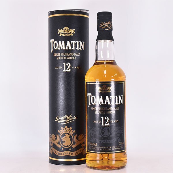 【高品質，人気】 トマーティン 12年 旧ラベル 箱付 750ml 43% ハイランド TOMATIN B160235(ハイランド)｜売買されたオークション情報、yahooの商品情報をアーカイブ公開 - オークファン シングルモルト