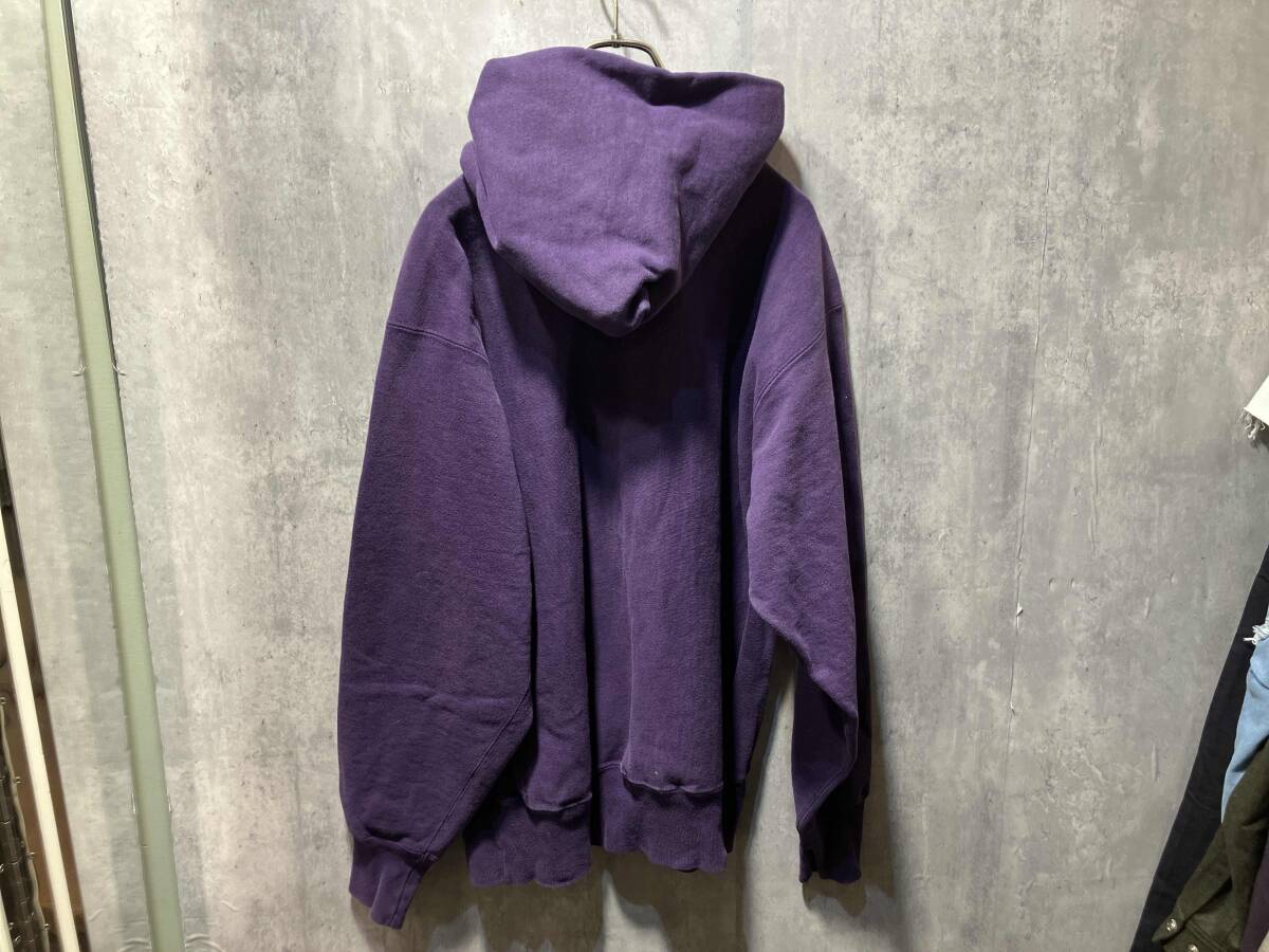 90s champion reverse weave one point logo hoodie ワンポイントロゴ 