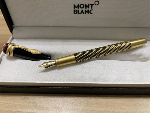 モンブラン Montblanc 万年筆 筆記用具 箱付き 男女兼用 ★140★_2