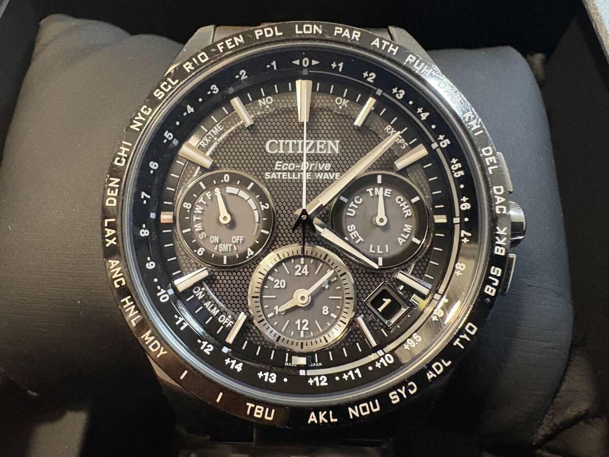 生産終了希少】USED：正常稼働品 CITIZEN Eco-Drive GPS 電波ソーラー 
