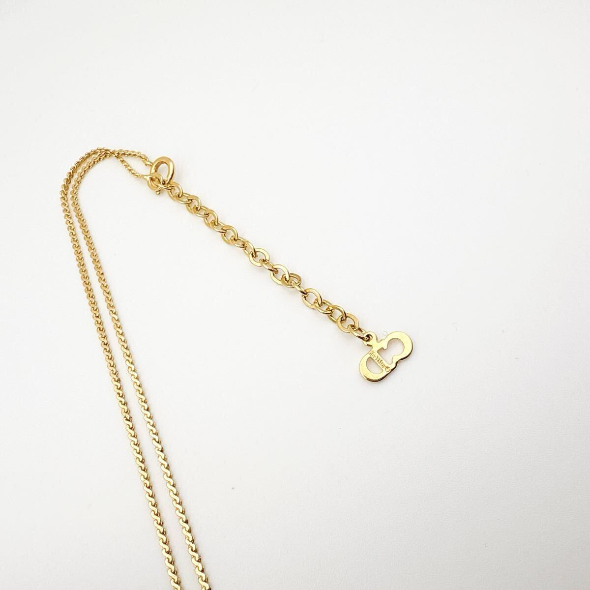 2383-2【保存箱付き】 Dior ネックレス CD 希少 アクセサリー 2383-2【保存箱付き】 Dior ネックレス CD 希少 アクセサリー