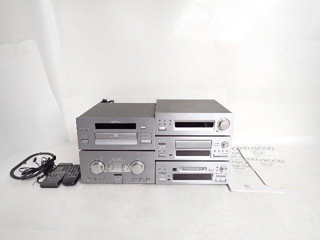 ジャンク品】KENWOOD ケンウッド システムコンポ KAF-7002/DPF-7002