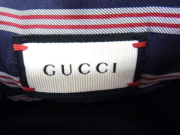 1円 □美品□ GUCCI グッチ ウール80%×ナイロン20% リボン ベレー帽 